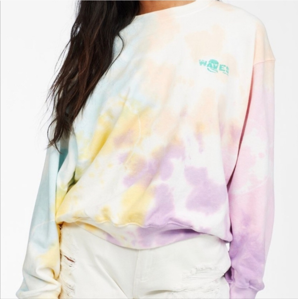 *SALE* Billabong Waves for Days Tie Dye Long Sleeve Top XS